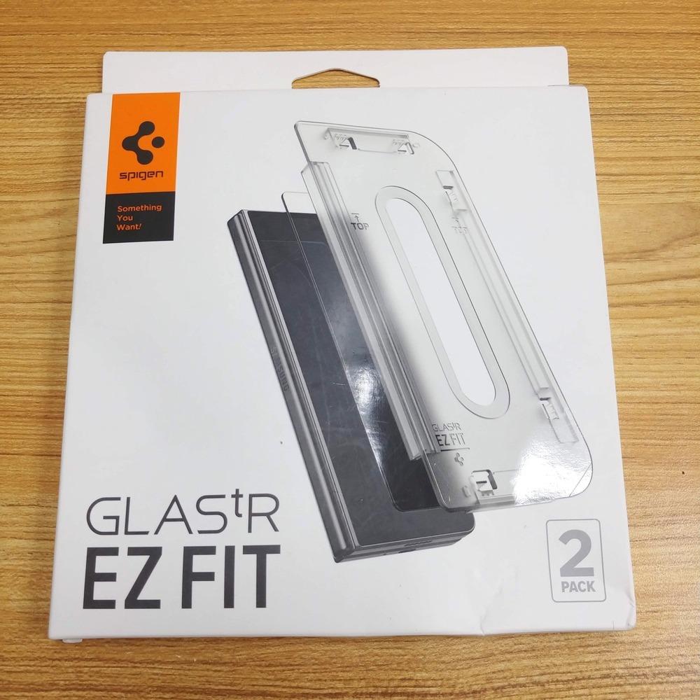 Spigen Galaxy Z Fold 5 Screen Protector [GlasTR EZ‎ FIT] Tempered Glass AGL06523